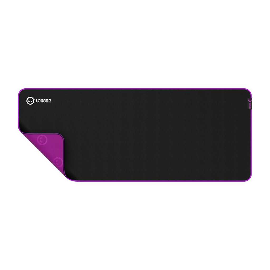 Lorgar Main 319 Gaming mouse pad High-speed surface Purple anti-slip rubber base size: 900mm x - Image 2