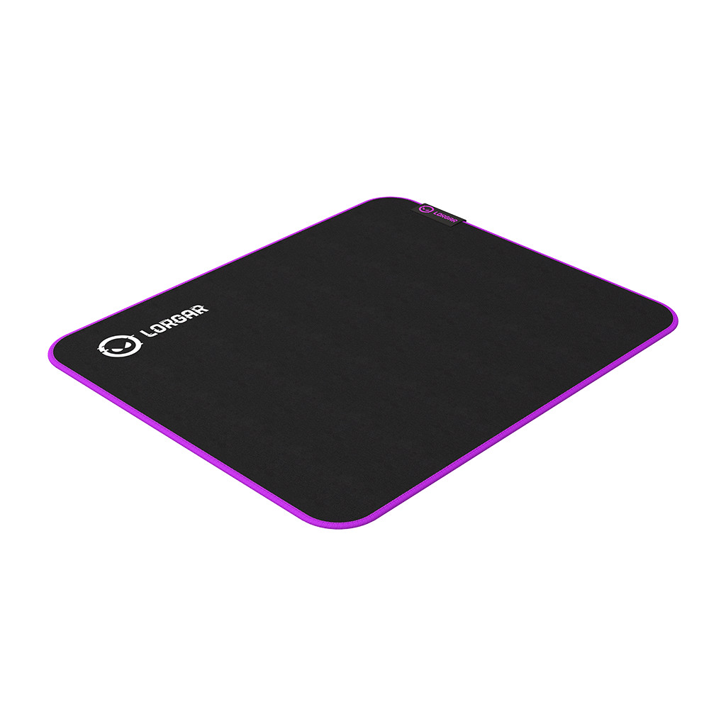 Lorgar Main 313 Gaming mouse pad High-speed surface Purple anti-slip rubber base size: 360mm x