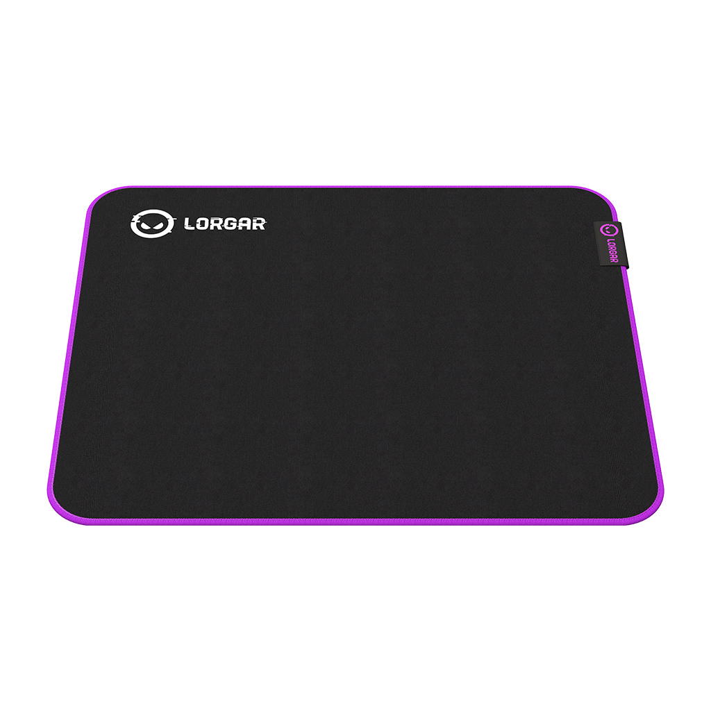 Lorgar Main 313 Gaming mouse pad High-speed surface Purple anti-slip rubber base size: 360mm x