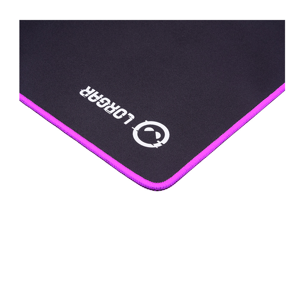 Lorgar Main 313 Gaming mouse pad High-speed surface Purple anti-slip rubber base size: 360mm x