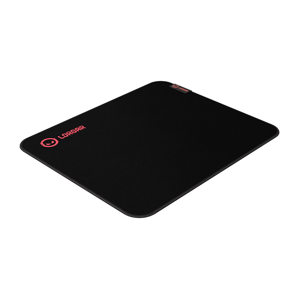 Lorgar Main 323 Gaming mouse pad Precise control surface Red anti-slip rubber base size: 360mm