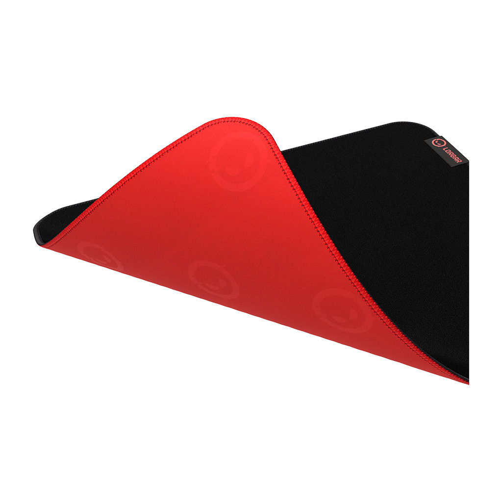 Lorgar Main 323 Gaming mouse pad Precise control surface Red anti-slip rubber base size: 360mm