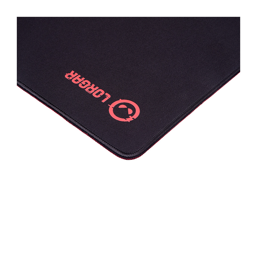 Lorgar Main 323 Gaming mouse pad Precise control surface Red anti-slip rubber base size: 360mm