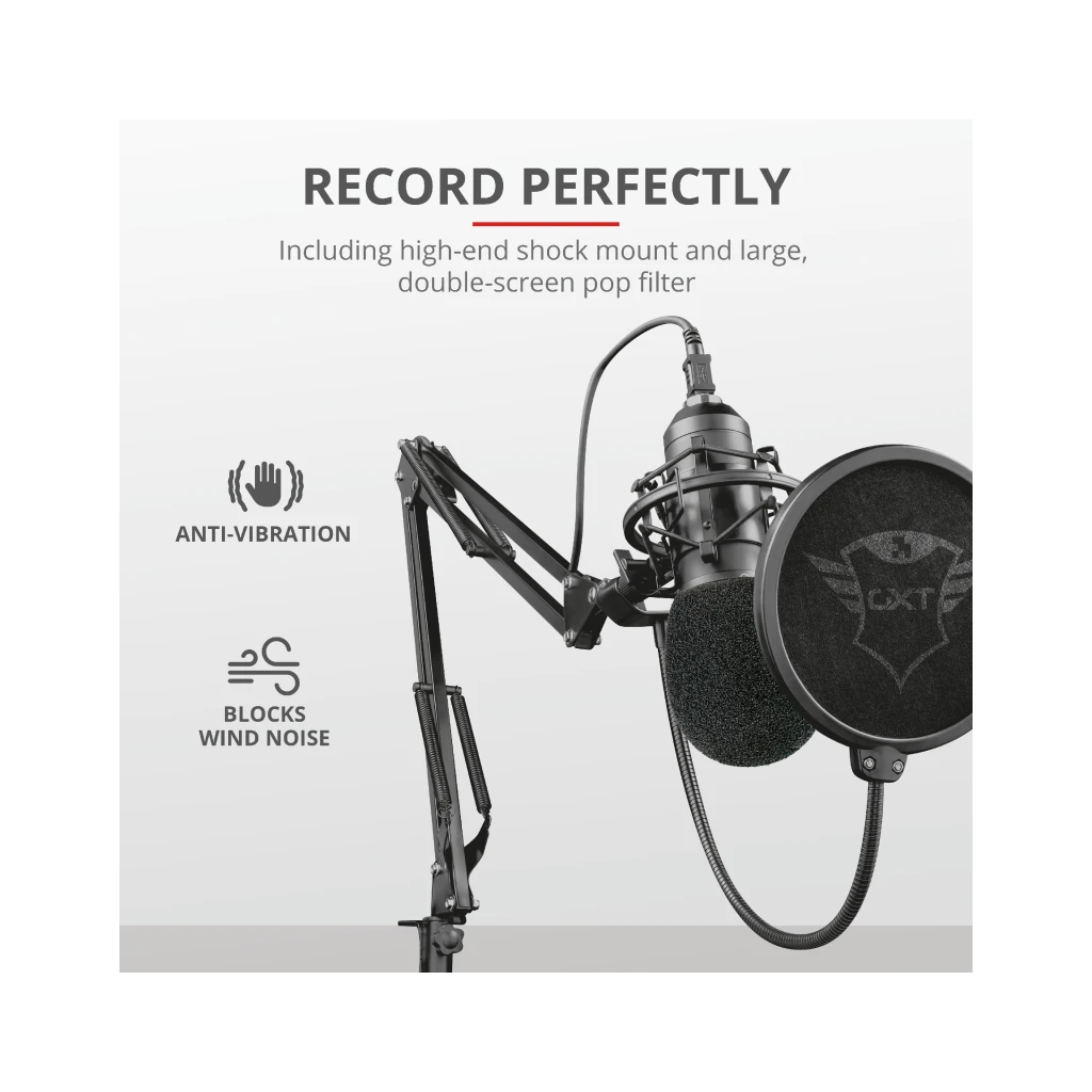 GXT252 Emita+ Streaming Professional USB studio mic - Including high-end shock mount - Image 3