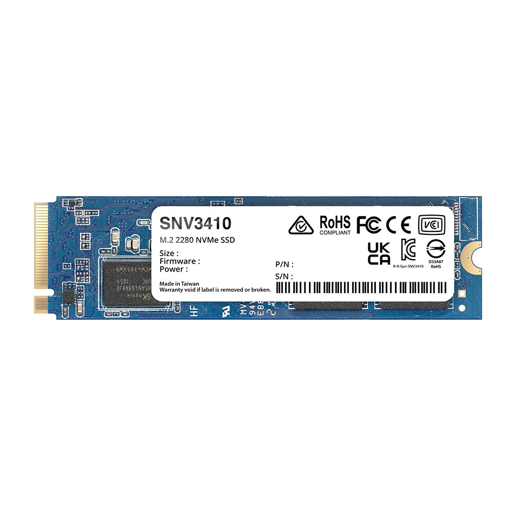 Synology 800GB SNV3410 NVMe M.2 2280 SSD