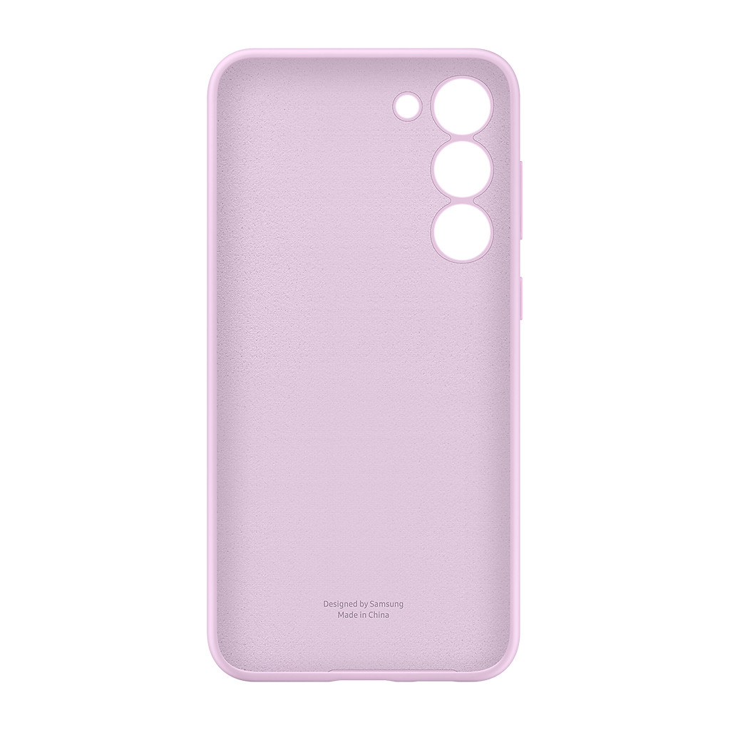 Samsung Galaxy S23+ Silicone Case Lilac smartphone not included - Image 2