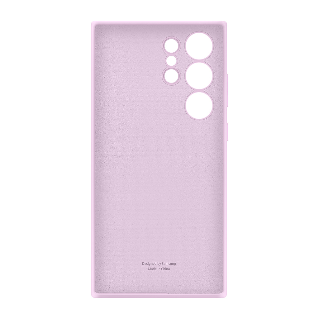 Samsung Galaxy S23 Ultra Silicone Case Lilac - Image 2