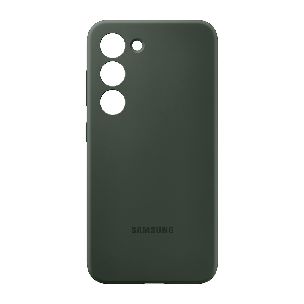 Samsung Galaxy S23 Silicone Case Khaki - Image 2