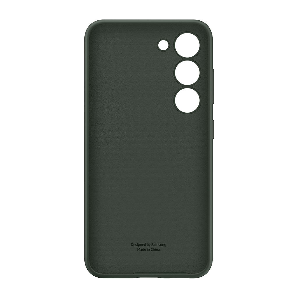 Samsung Galaxy S23 Silicone Case Khaki - Image 3