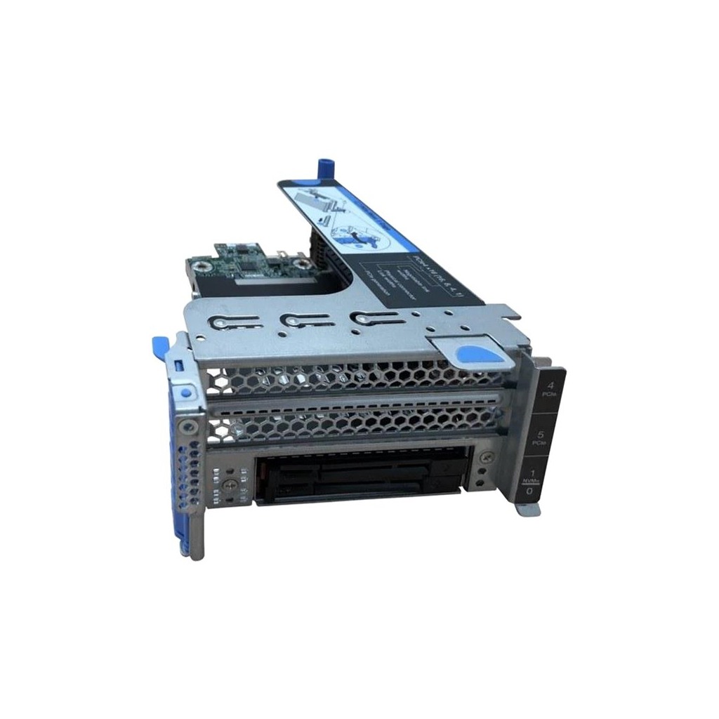 Lenovo ThinkSystem SR650 V2/SR665 x16/x8/x8 PCIe G3 Riser 1/2 Option Kit v2 3-Slot Riser Cage