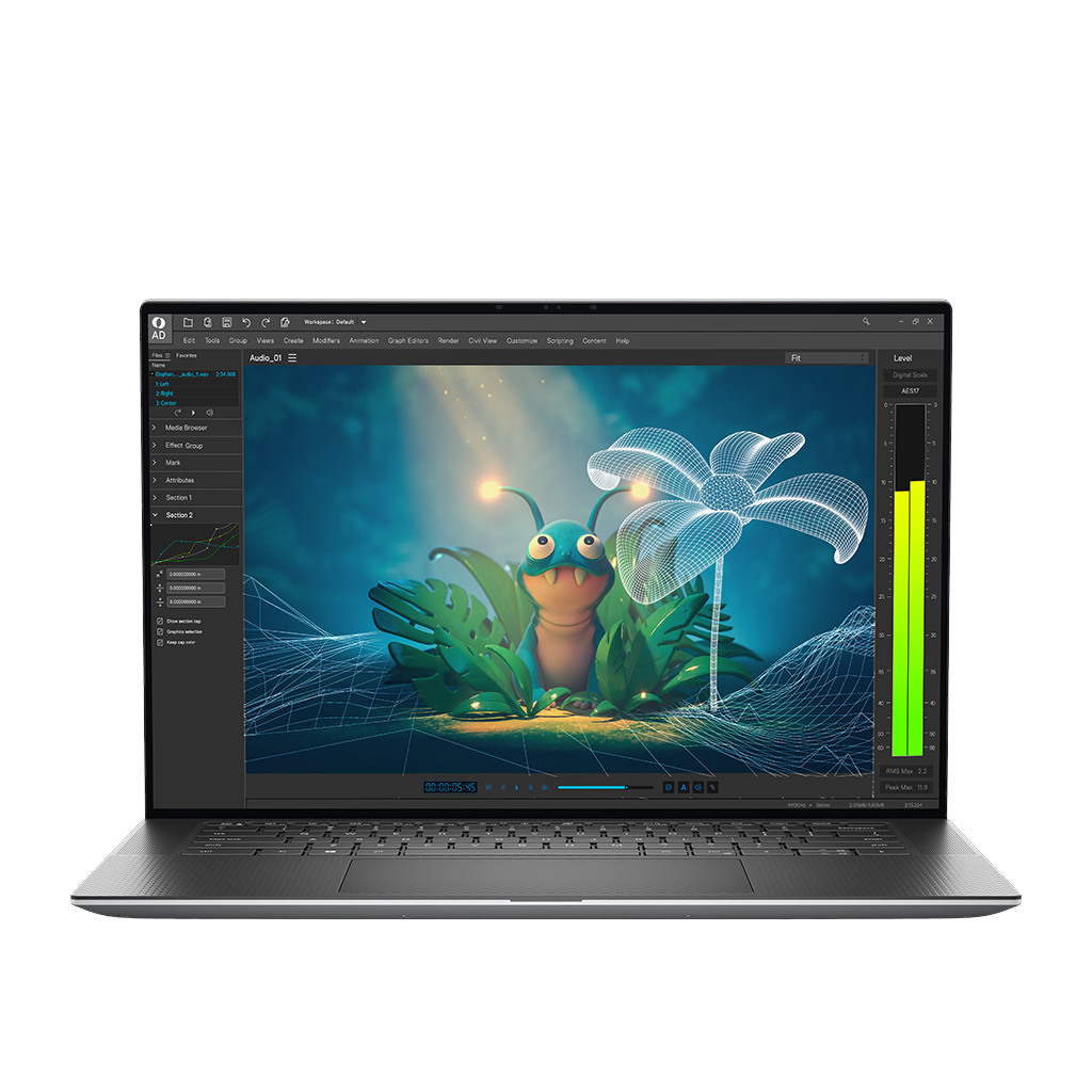 Dell Mobile Precision 5570 15.6" UHD+ 3840x2400 Touch Core i7-12700H vPro 16GB 512GB SSD NVIDIA