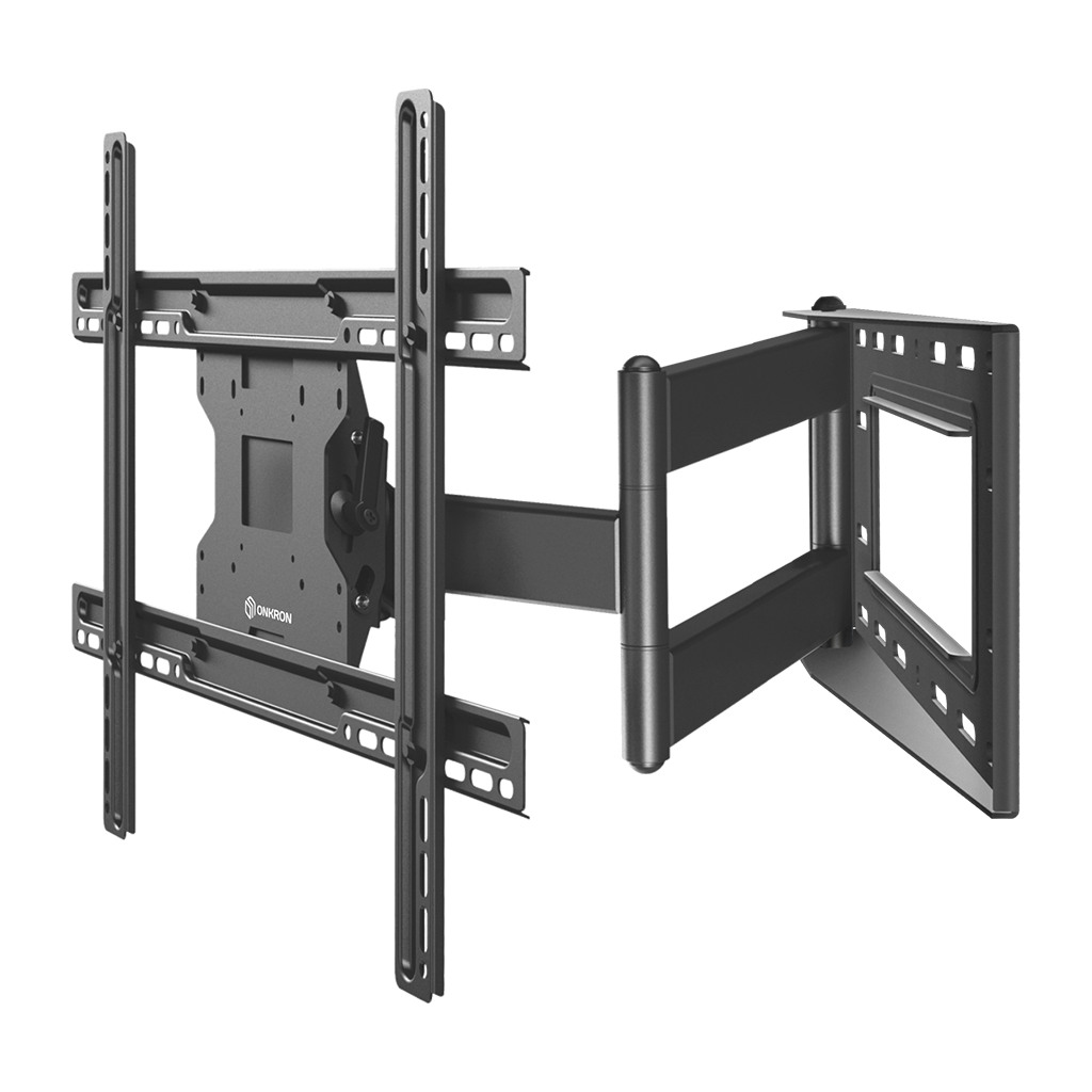 ONKRON TV Wall Mount Bracket for 40” – 75 Inch LCD LED OLED Screens Black