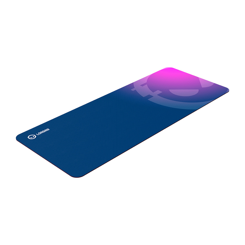 Lorgar Main 139 Gaming mouse pad High-speed surface Purple anti-slip rubber base size: 900mm x