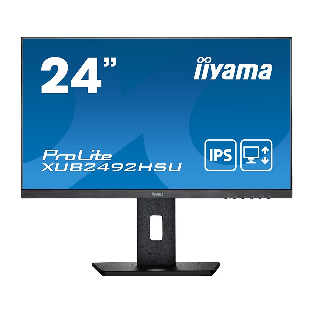 IIYAMA Monitor LED XUB2492HSU-B5 23.8" IPS FHD 75Hz Ergonomic USB Zvučnici