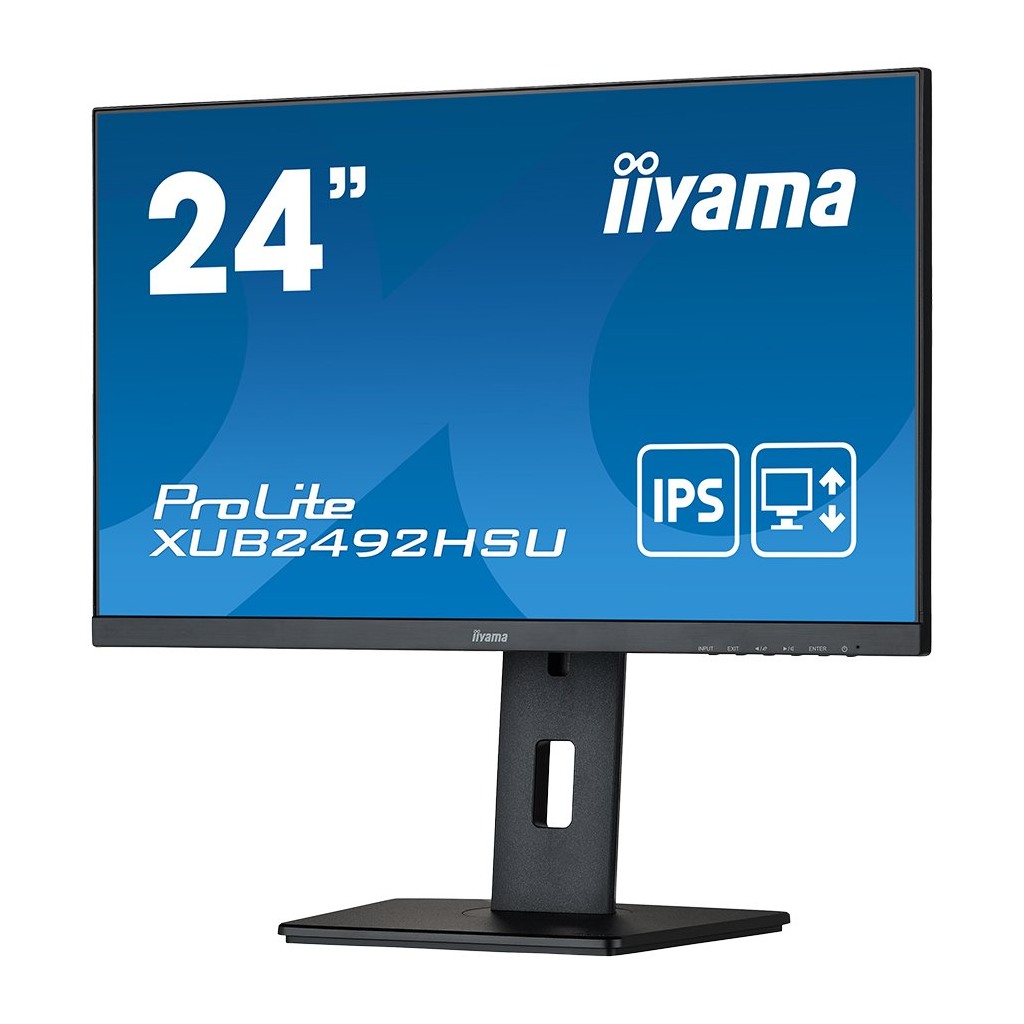 IIYAMA Monitor LED XUB2492HSU-B5 23.8" IPS FHD 75Hz Ergonomic USB Zvučnici