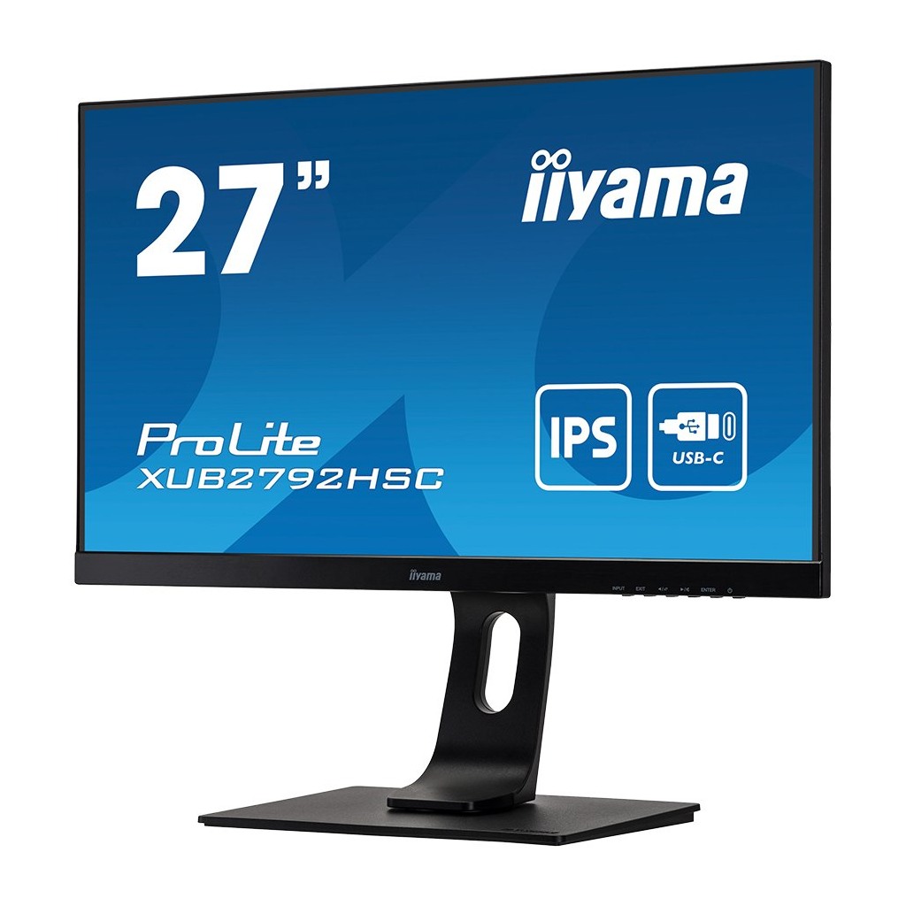 Iiyama ProLite Monitor XUB2792HSC-B1 27" FullHD USB-C Docking