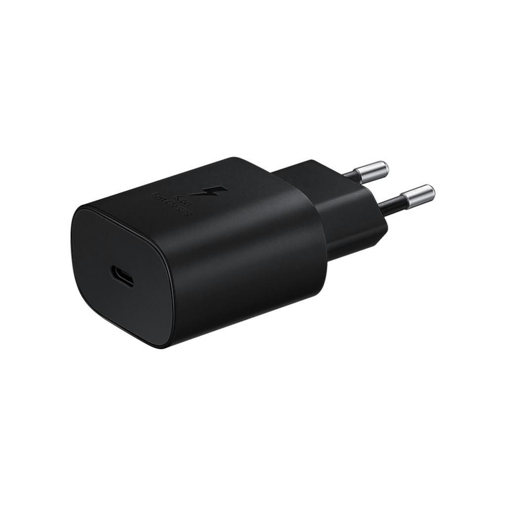 Samsung 25W Super Fast Charging USB-C Wall Charger Black cable not included - Image 2