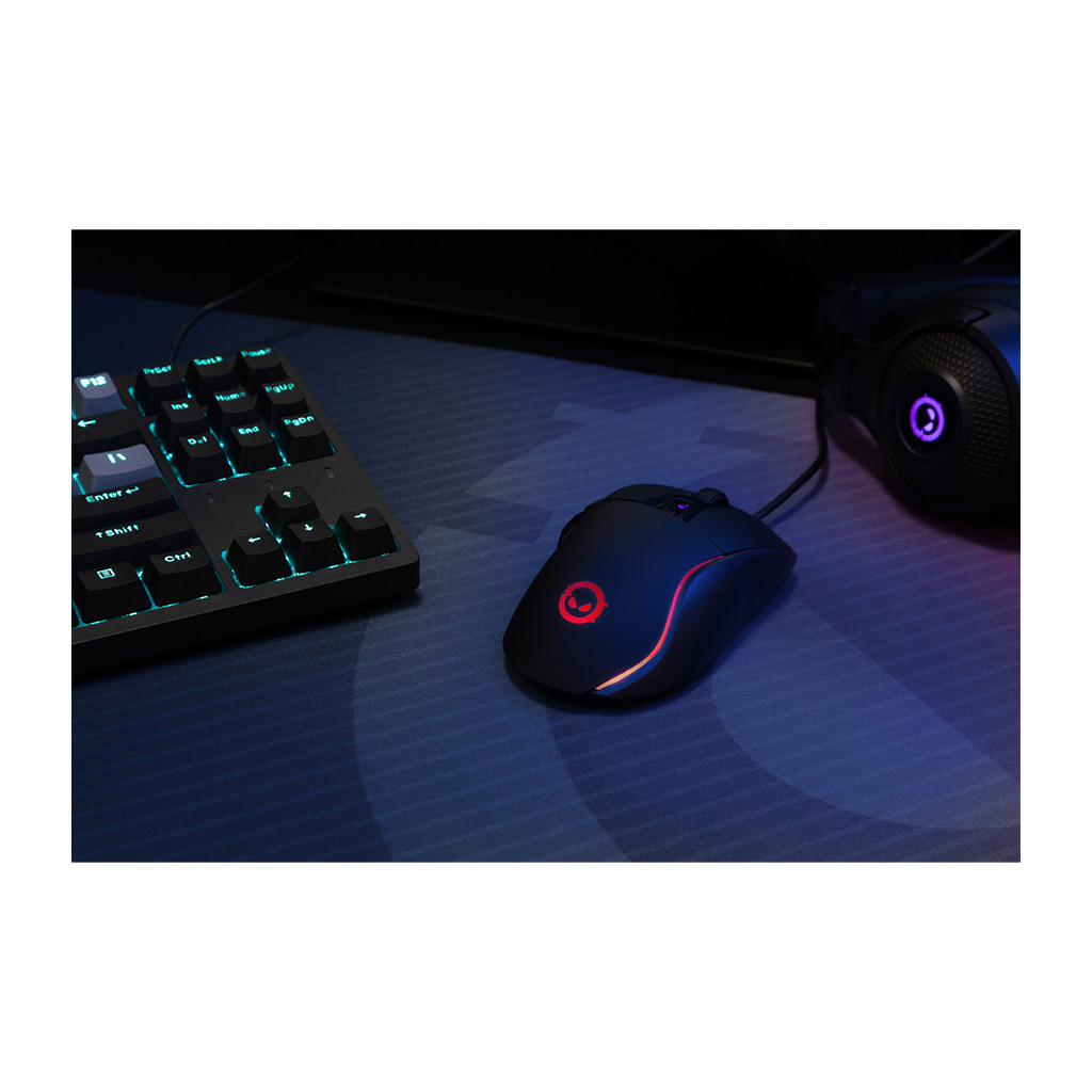 LORGAR Jetter 357 gaming mouse Optical Gaming Mouse with 6 programmable buttons Pixart ATG4090 sensor