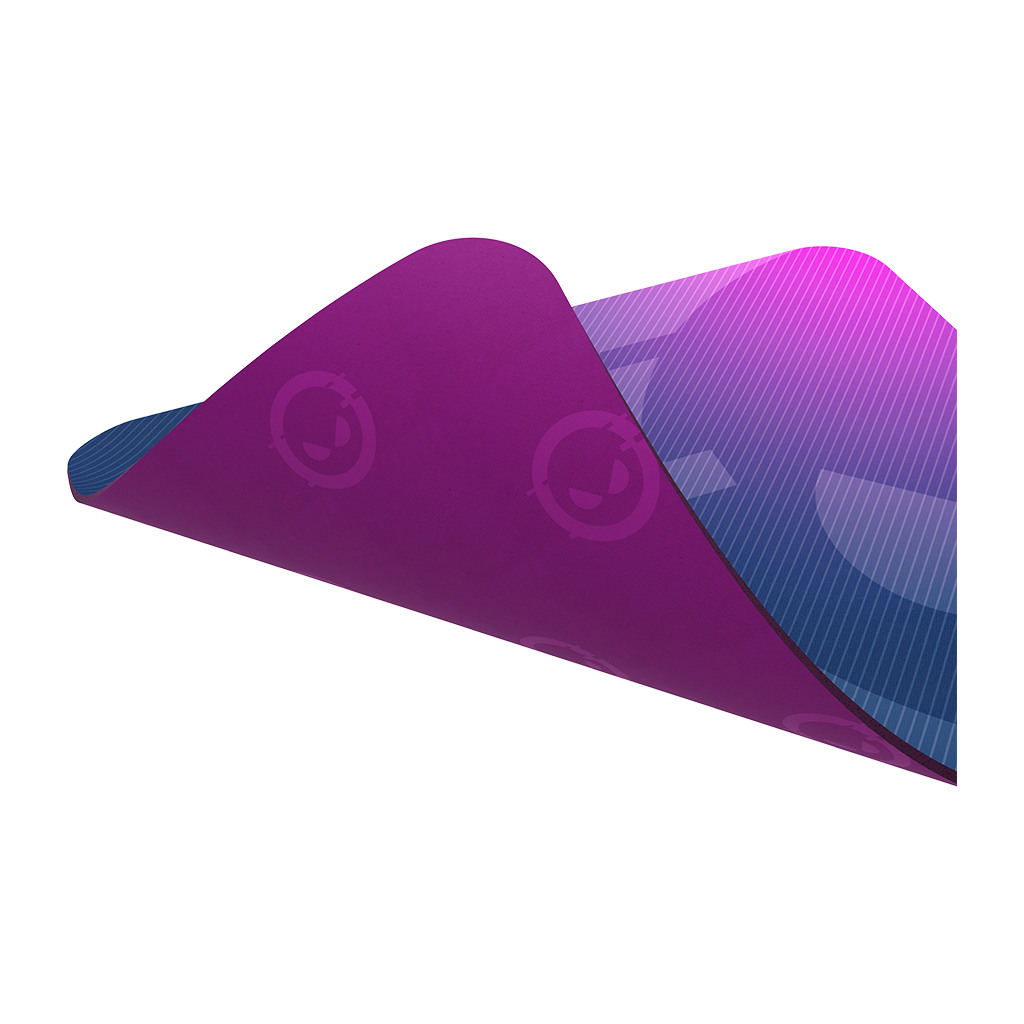 Lorgar Main 135 Gaming mouse pad High-speed surface Purple anti-slip rubber base size: 500mm x