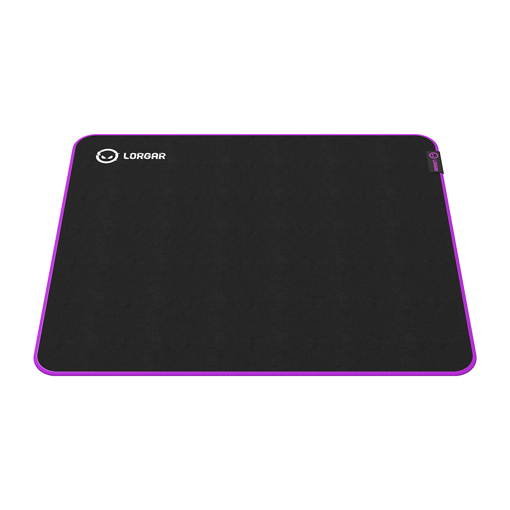 Lorgar Main 315 Gaming mouse pad High-speed surface Purple anti-slip rubber base size: 500mm x - Image 4