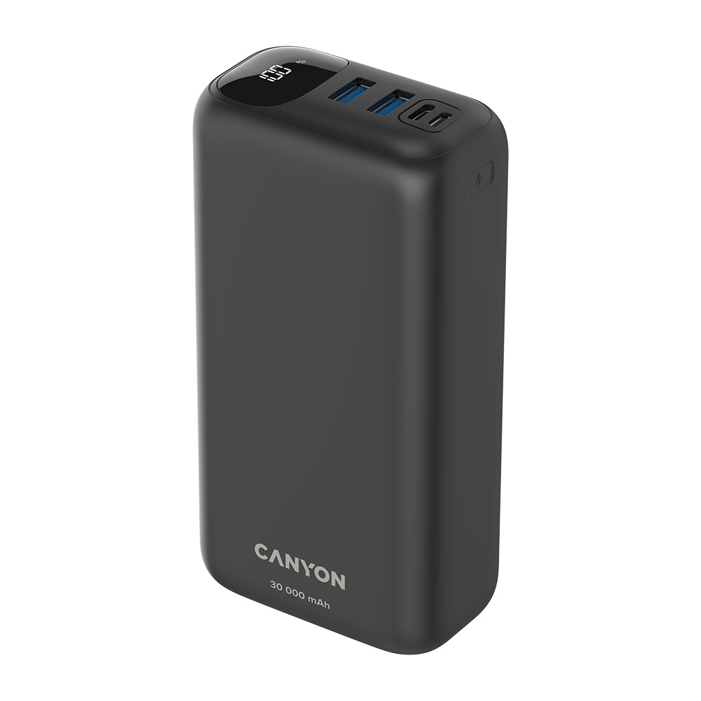 CANYON PB - 301 Power bank 30000mAh Li-poly battery Input Micro: DC5V/2A 9V/2A Input Type