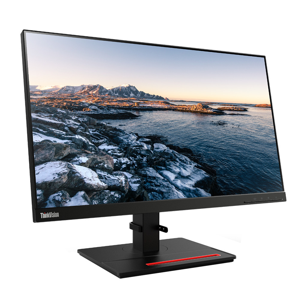 Lenovo ThinkVision P24h-2L Monitor - 23.8" IPS QHD, 2560x1440, 300 nits, HDMI, DP, USB-C - Image 2