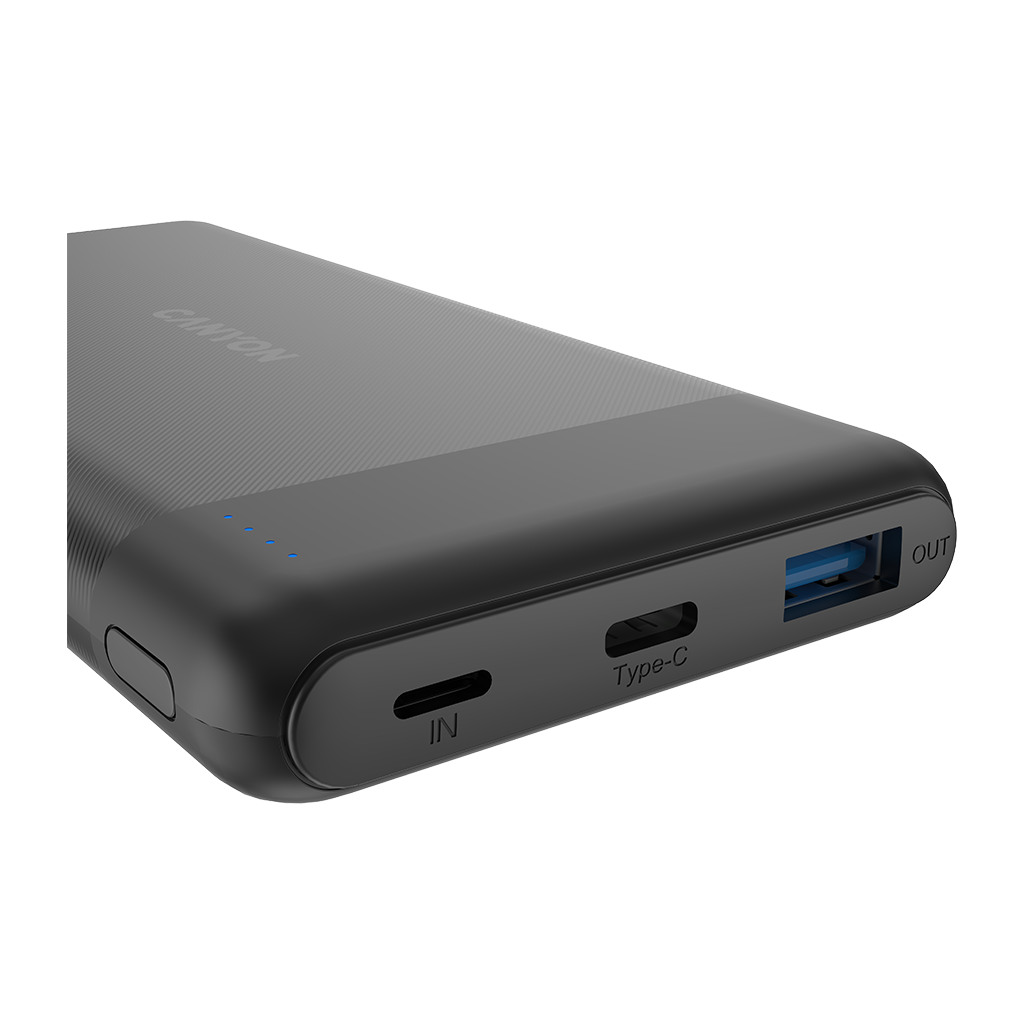 CANYON PB-109 Power bank 10000mAh Li-poly battery Input Lightning &Type C  : 5V/2A 9V/2A