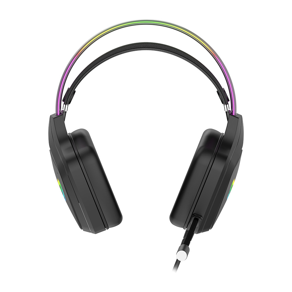 CANYON Darkless GH-9A RGB gaming headset with Microphone Microphone frequency response: 20HZ~20KHZ  ABS+ PU - Image 3