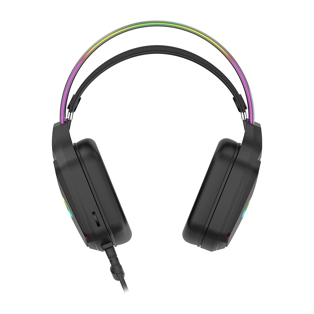 CANYON Darkless GH-9A RGB gaming headset with Microphone Microphone frequency response: 20HZ~20KHZ  ABS+ PU - Image 4