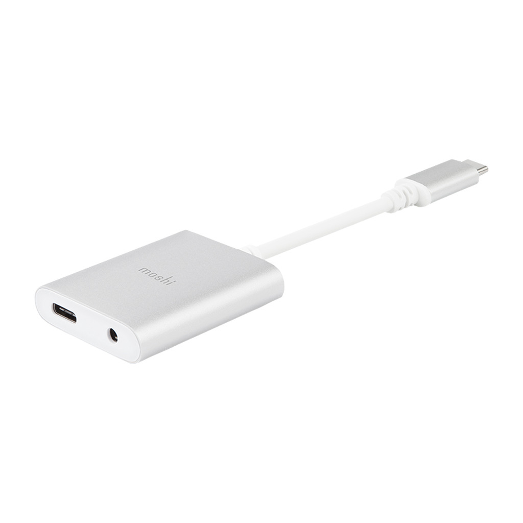 Moshi USB-C to Digital Audio Adapter with Charging/ 1 x 3.5 mm Headphones jack/ 1