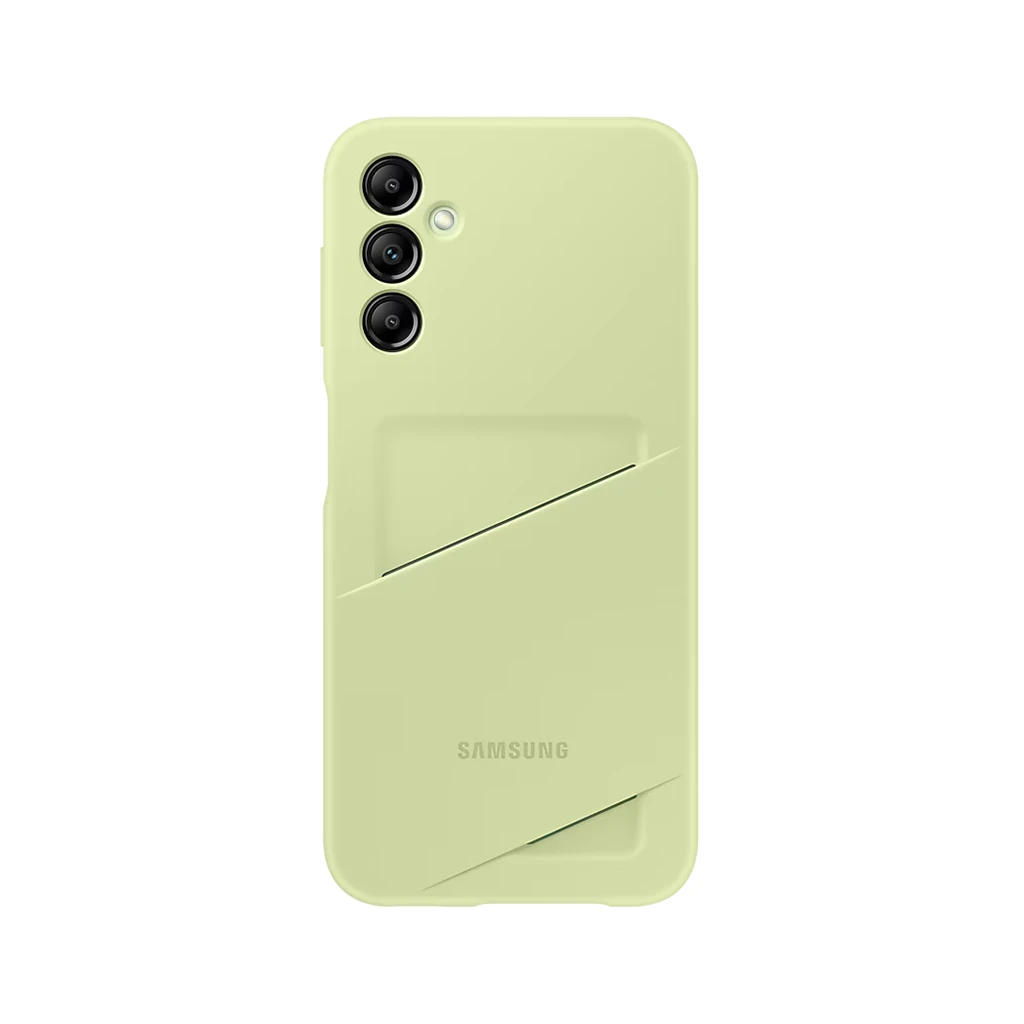 Samsung Galaxy A14 Card Slot Case Lime