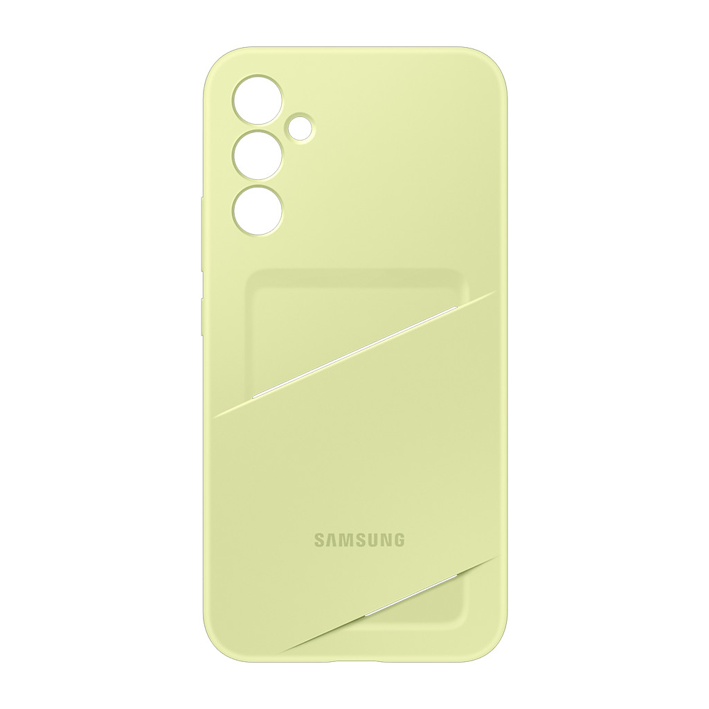 Samsung Galaxy A34 Card Slot Case Lime