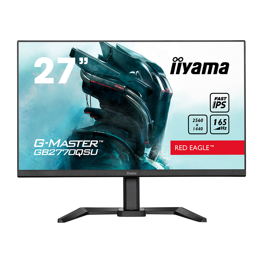 IIYAMA Monitor GB2770QSU-B5 27" IPS Gaming G-Master 2560x1440 165Hz Full Ergo