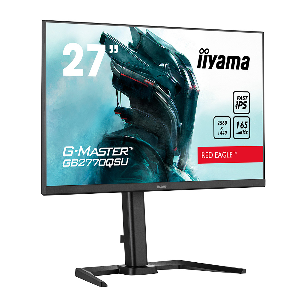 IIYAMA Monitor GB2770QSU-B5 27" IPS Gaming G-Master 2560x1440 165Hz Full Ergo