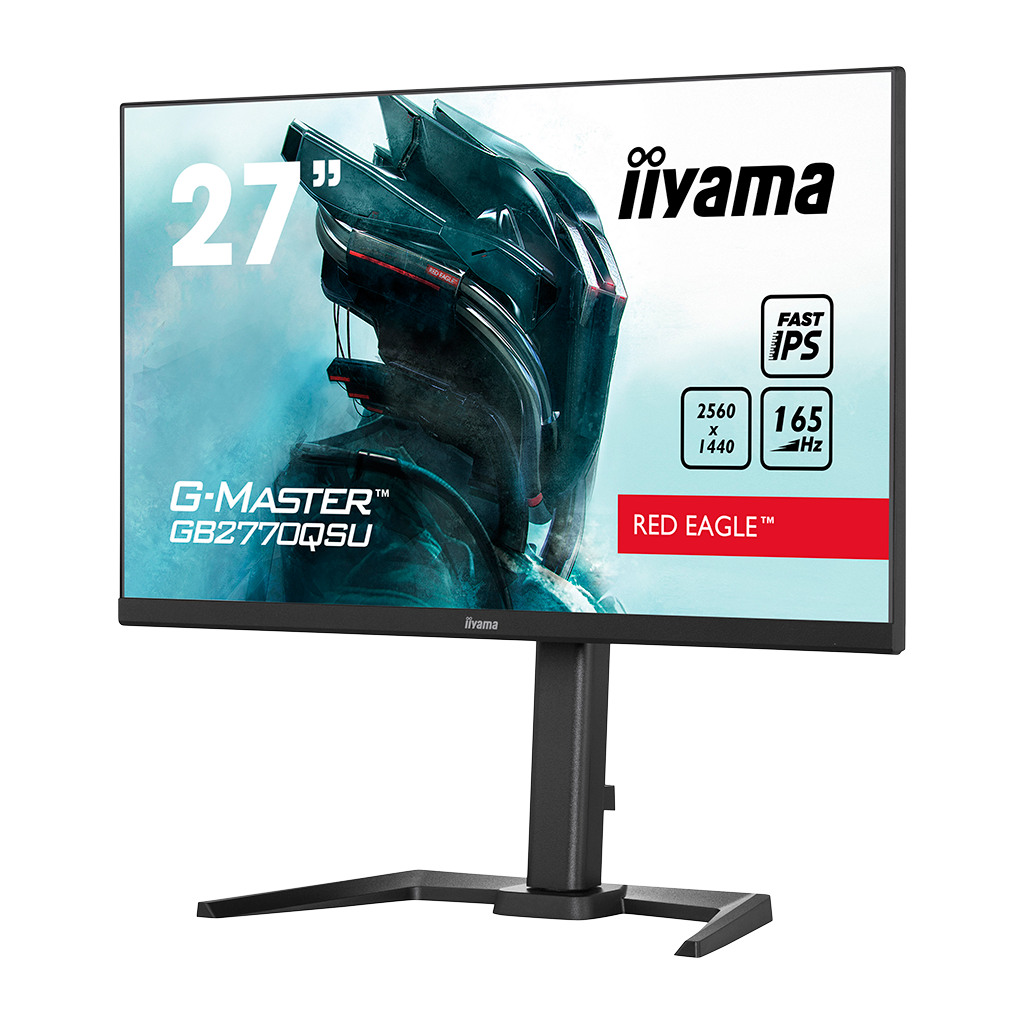 IIYAMA Monitor GB2770QSU-B5 27" IPS Gaming G-Master 2560x1440 165Hz Full Ergo