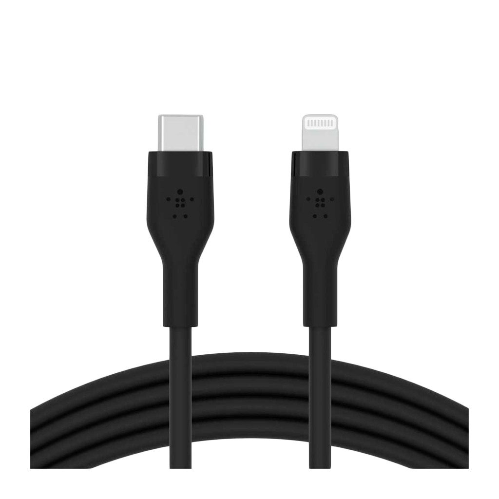 BELKIN USB-C TO LTG SILICONE 2M BLK