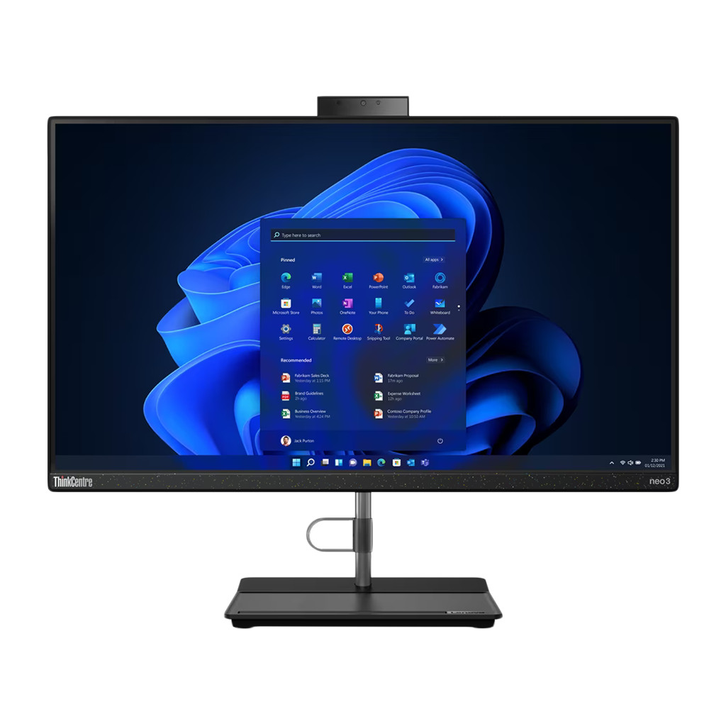 Lenovo ThinkCentre neo 30a 24 AIO 23.8FHD_AG CORE_I3-1220P 8GB DDR4-3200MHz 512 GB SSD M.2 Slim