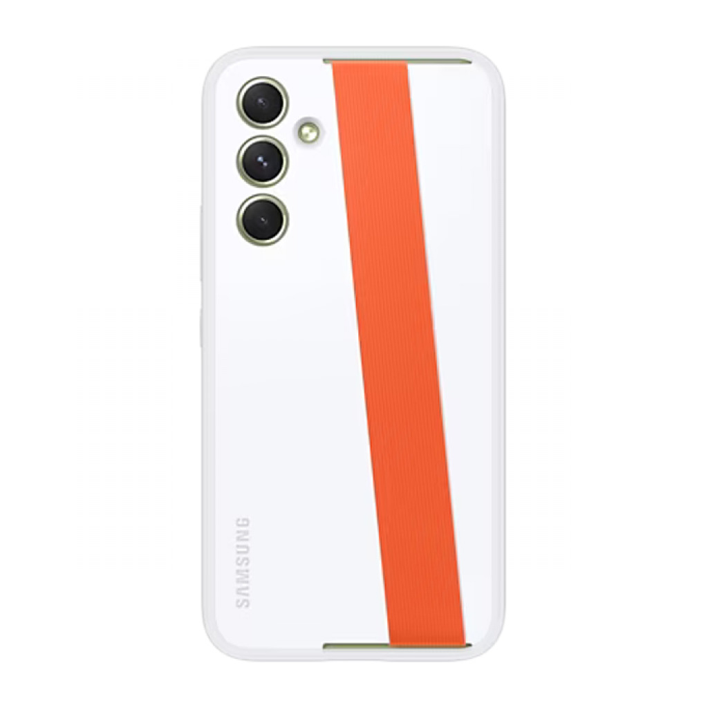 Samsung Galaxy A54 Haze Grip Case White - Image 3