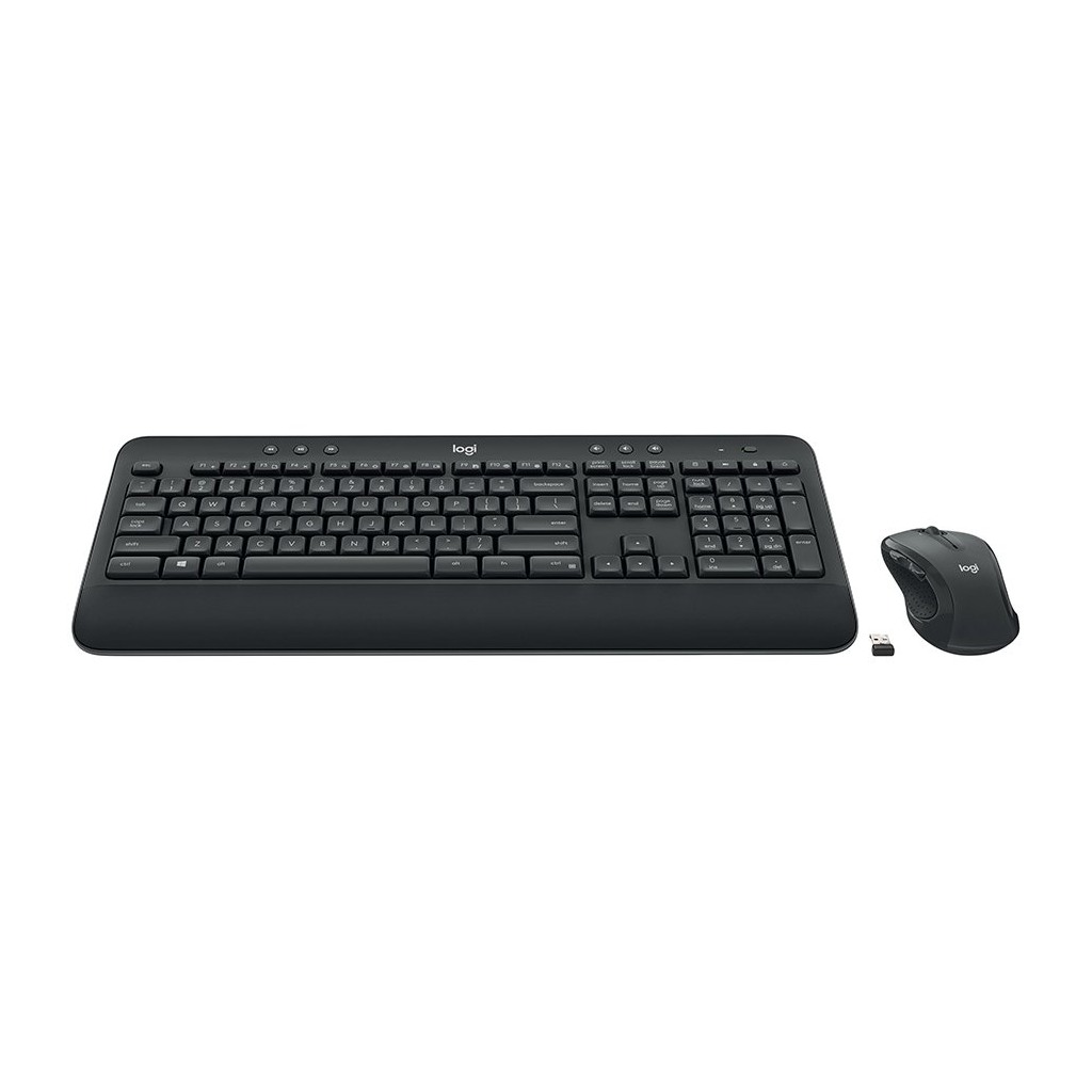 LOGITECH MK545 Advanced Wireless Combo - Bežična Tastatura i Miš, Crna, HRV-SLV-SRB-BOS