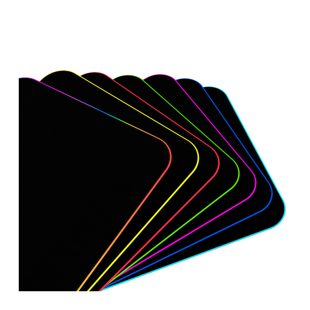 Lorgar Steller 913 Gaming mouse pad High-speed surface anti-slip rubber base RGB backlight USB connection