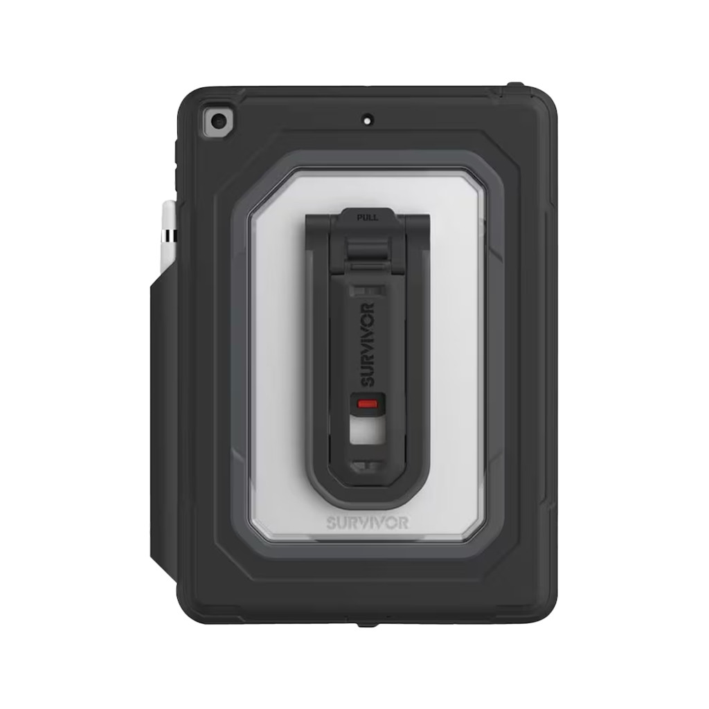 Griffin Survivor All-Terrain for iPad Mini - Black/Gray/Clear B2B Anitmicrobial Version