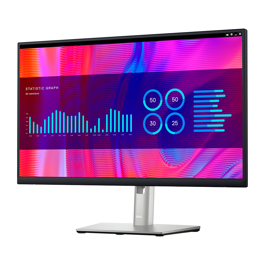 Dell Monitor Profesionalni P2423D - 24-inčni, QHD 2560x1440, IPS, 99% sRGB, VESA