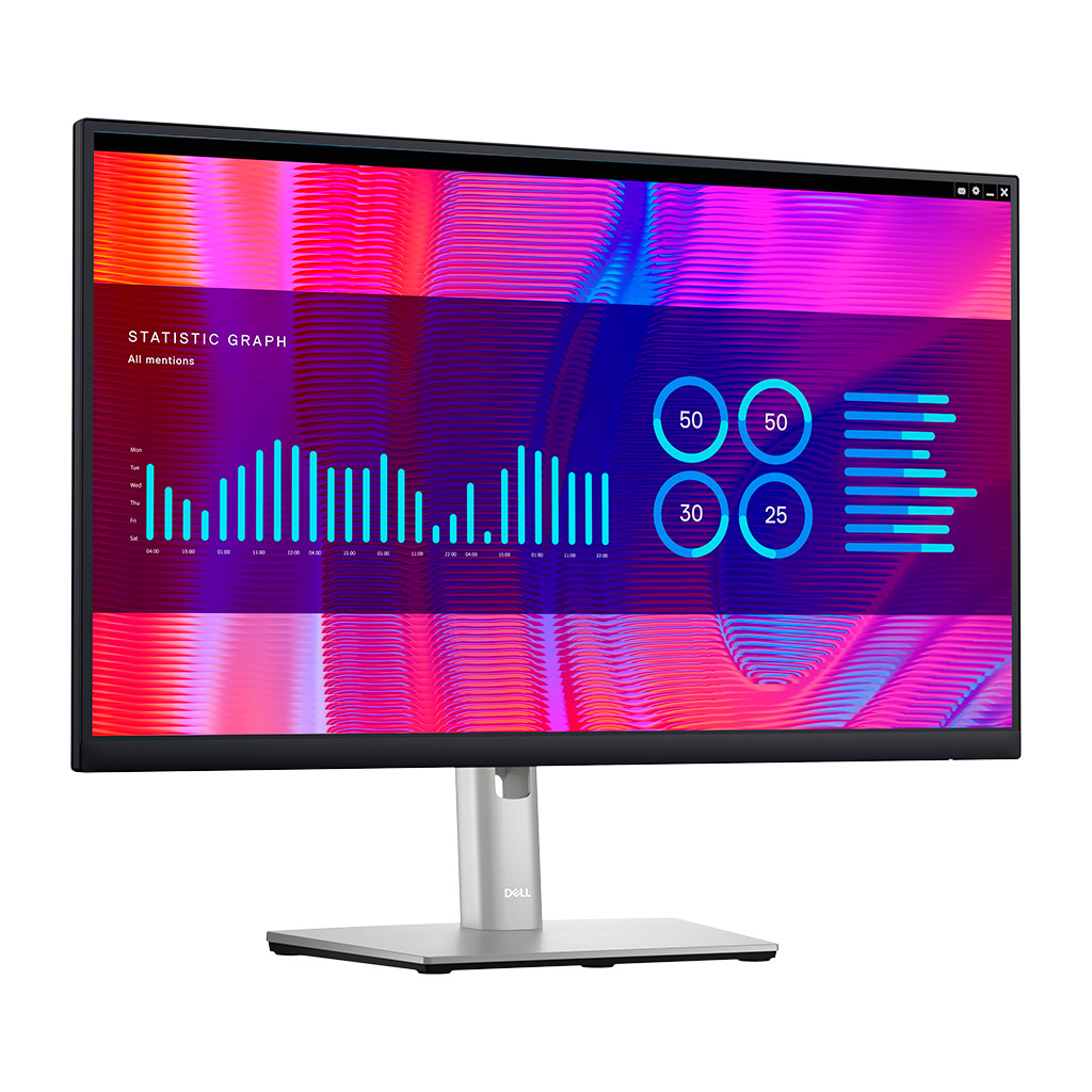 Dell Monitor Profesionalni P2423D - 24-inčni, QHD 2560x1440, IPS, 99% sRGB, VESA