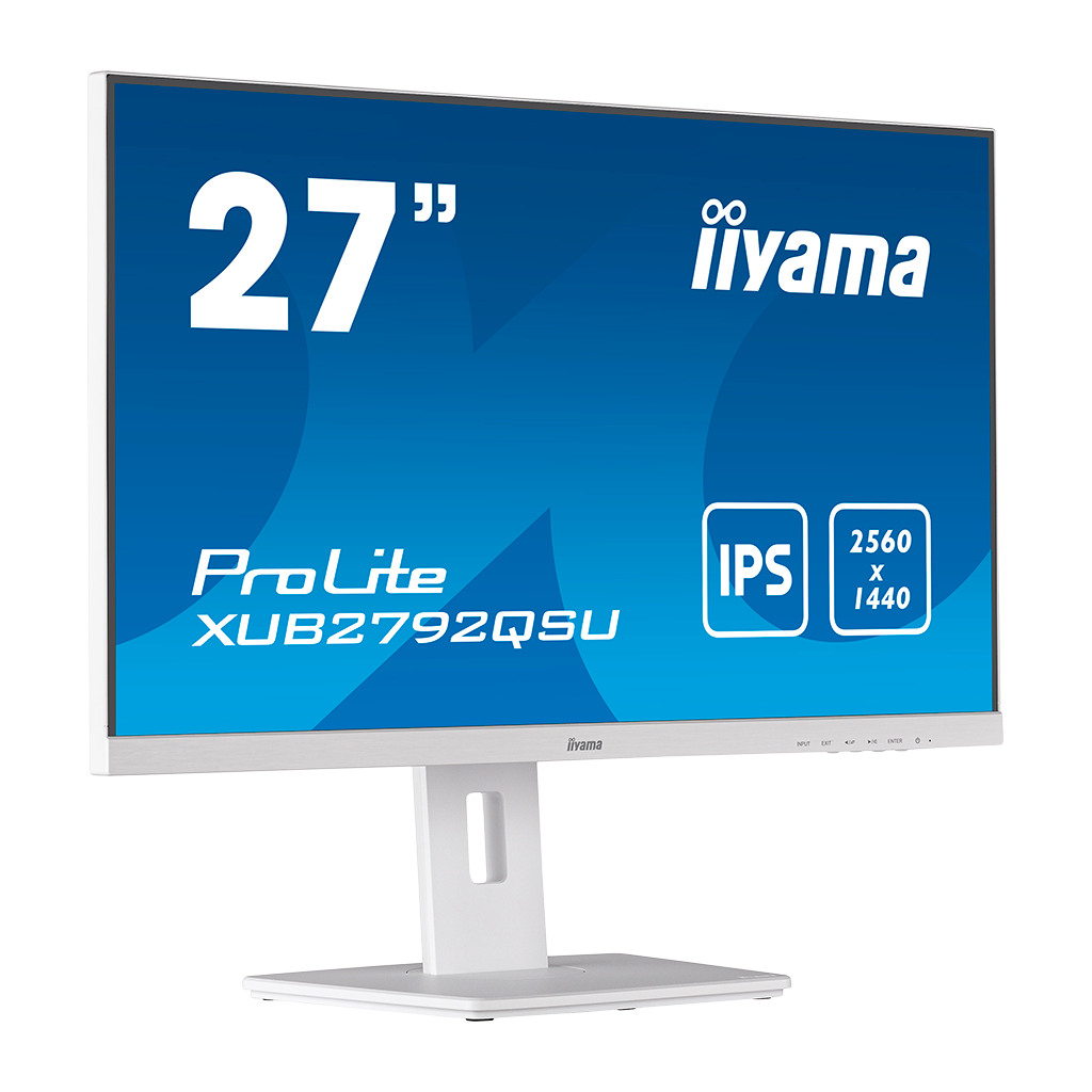 IIYAMA Monitor LED XUB2792QSU-W5 27" IPS 2560 x 1440 @75Hz 350 cd/m² 1000:1 5ms DVI - Image 2