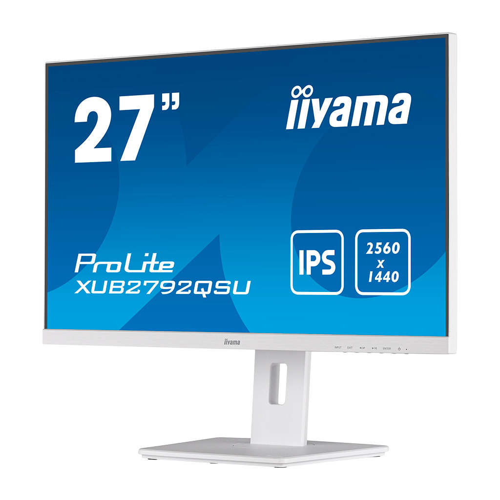 IIYAMA Monitor LED XUB2792QSU-W5 27" IPS 2560 x 1440 @75Hz 350 cd/m² 1000:1 5ms DVI - Image 3