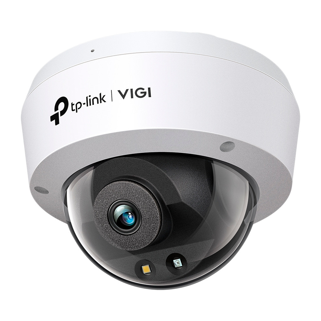 TP-Link VIGI C2404mm 4MP Full-Color Dome Network Camera H.265+/H.265/H.264+/H.264 1/3"" Progressive Scan CMOS Color/0.005 Lux@F1.6