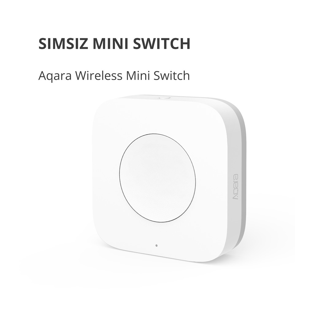 Aqara Wireless Mini Switch: Model No: WXKG11LM; SKU: AK010UEW01