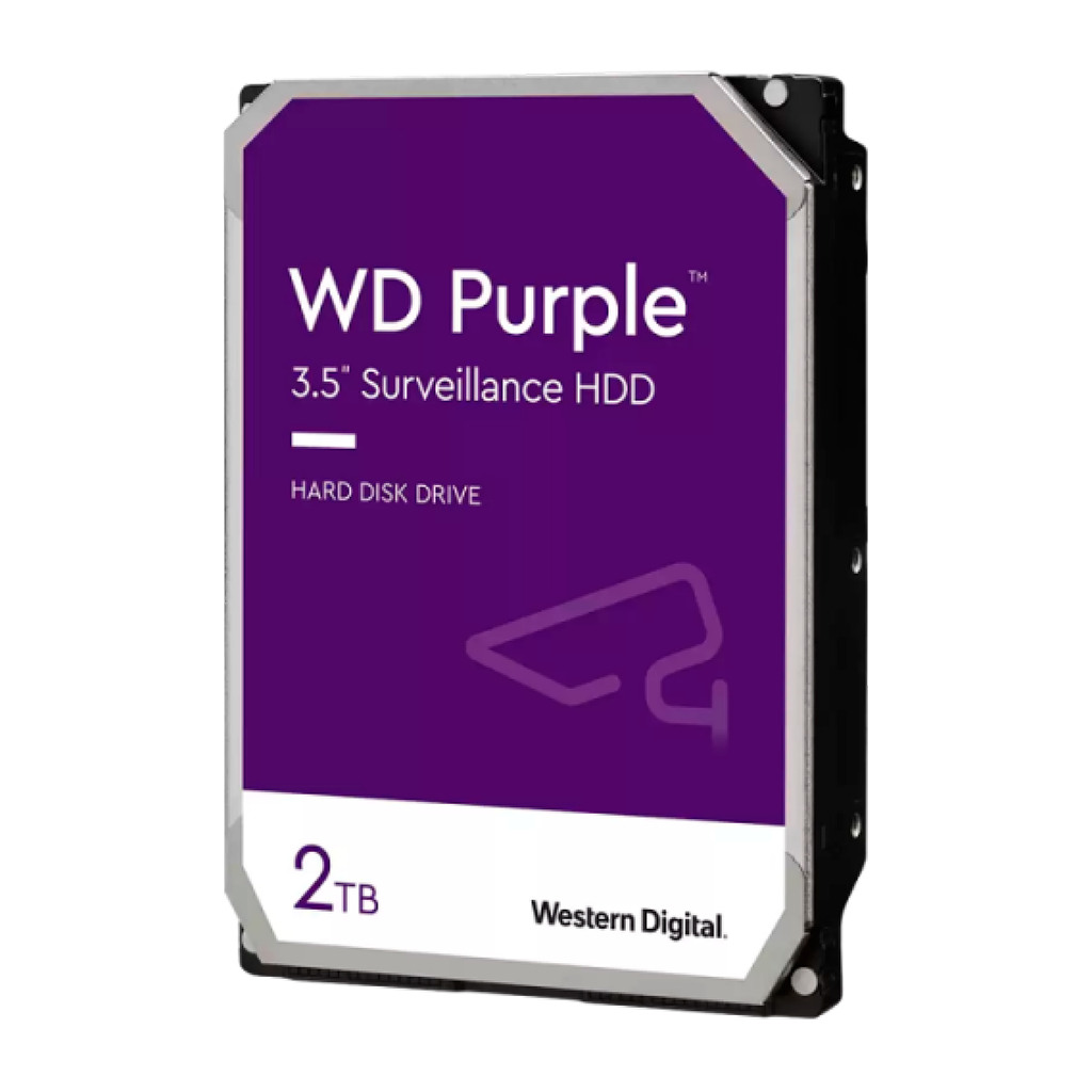 HDD AV WD Purple 3.5'' 2TB 256MB 5400 RPM SATA 6 Gb/s