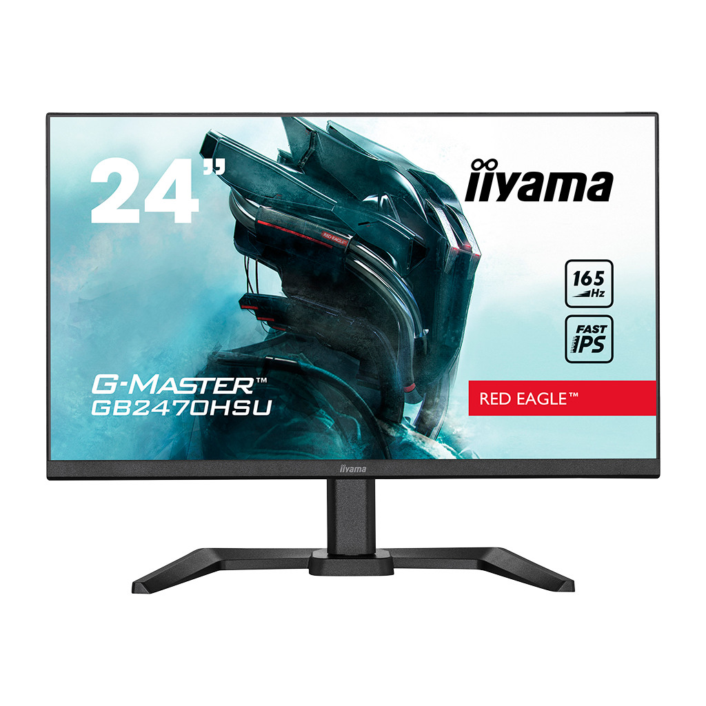 IIYAMA Monitor GB2470HSU-B5 24" IPS Gaming 165Hz 0.8ms height, tilt, pivot USB