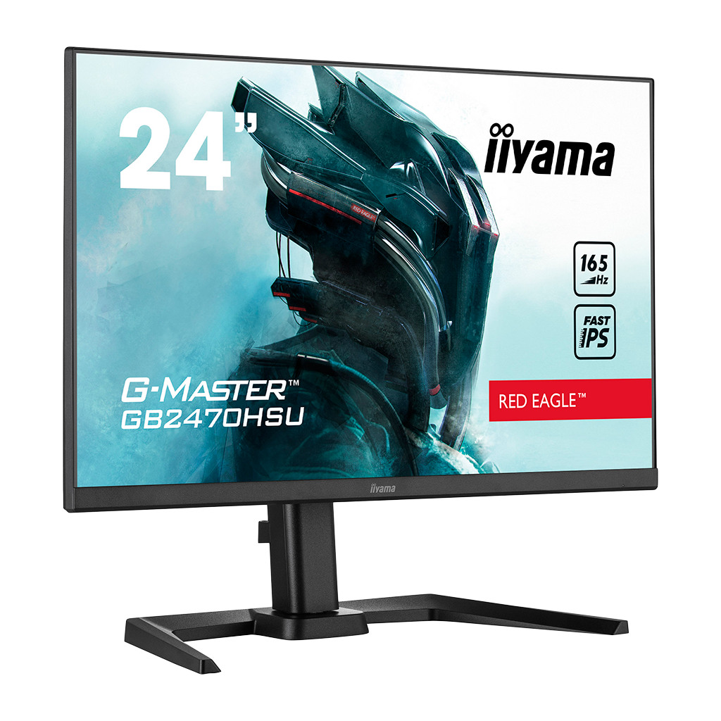 IIYAMA Monitor GB2470HSU-B5 24" IPS Gaming 165Hz 0.8ms height, tilt, pivot USB - Image 2